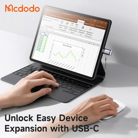 تصویر مبدل OTG مک دودو مدل OT740 به USB-C 