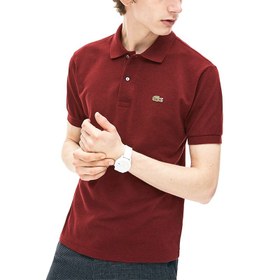 تصویر پلوشرت لاگوست رنگ زرشکی 