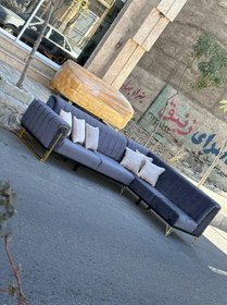 تصویر مبل ال آمریکایی راحتی چستر و شیاری Ali Sofa