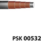 تصویر شیلنگ چهار لا سیم هیدرولیک "3/8 