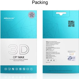 تصویر گلس سامسونگ S21 Ultra نیلکین مدل 3D CP+MAX 3D CP+MAX COVERAGE ANTI-EXPLOSION TEMPERED GLASS