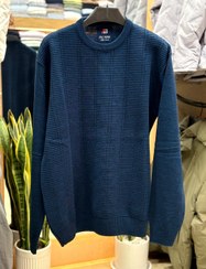 تصویر بافت یقه گرد - شتری 