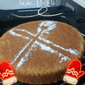 تصویر پودر کیک وانیلی دستساز بدون مواد نگهدارنده 