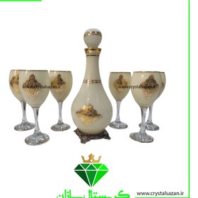 تصویر تنگ و جام کریستال سازان کد J1340 