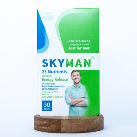 تصویر قرص مولتی ویتامین اسکای من ۳۰ عددی مناسب آقایان 