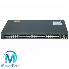 تصویر سوئیچ شبکه سیسکو 2960 Plus 48 پورت PoE 