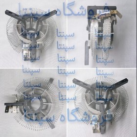 تصویر المنت بخاری برقی ایستاده سانی ( المنت بخاری ایستاده برقی سانی ) مطابق تصویر المنت بخاری برقی المنت جلو فن بخاری 