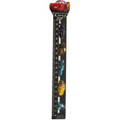 تصویر خط کش چوبی مدل مکوئین 20 سانتی متری 