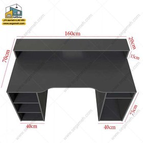 تصویر میز گیمینگ DGP40 
