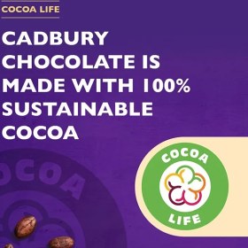 تصویر پودر شکلات داغ کدبری Cadbury وزن 250 گرم 