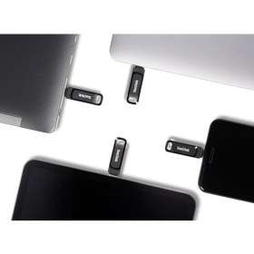 تصویر فلش مموری سن دیسک مدل Ultra Dual Drive GO USB Type-C ظرفیت 128 گیگابایت 