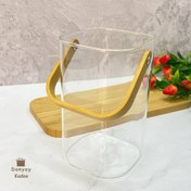 تصویر یخدان مربع پیرکس بزرگ 