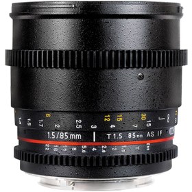 تصویر لنز دوربین سامیانگ مدل 85mm T/1.5 As IF UMC VDSLR 