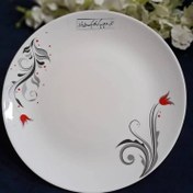 تصویر سرویس اپال مقصود دیلی قرمز 26 پارچه 