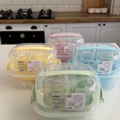 تصویر سرویس چایی خوری ۴ نفره لیمون - سبز Limon tea set for 4 people