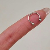 تصویر پیرسینگ سپتام اسپایک استیل 