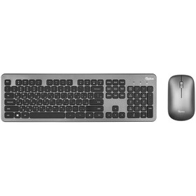 تصویر کیبورد و ماوس بی‌سیم جی پلاس مدل GMK-C360D G.Plus GMK-C360D Wireless Keyboard and Mouse