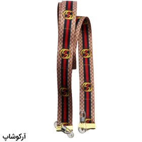 تصویر بند عینک نواری برند گوچی GUCCI با رنگ چند رنگ و از جنس پارچه‌ای مدل 992745 