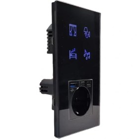 تصویر کلید هوشمند و پریز شارژدار بنیکا 