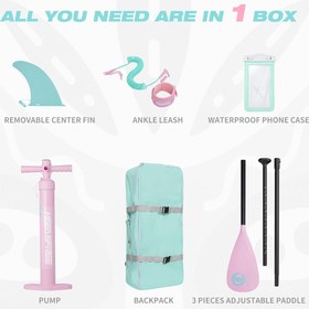 تصویر پدل برد MSEASFREE مدل Mask-Pinkgary 