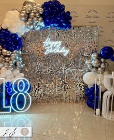 تصویر بادکنک آرایی کد 413 