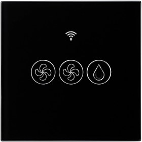 تصویر کلید هوشمند کولر آبی - سفید 