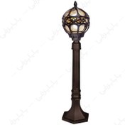 تصویر چراغ چمنی کوتاه تیانا مدل آکام 
