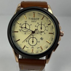 تصویر ساعت مچی مردانه تیسوت طرح 3 موتوره کد D61 TISSOT men's watch; code D61