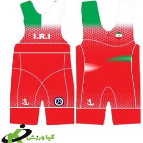 تصویر دوبنده کشتی سایز لارج Wrestling clothing size L