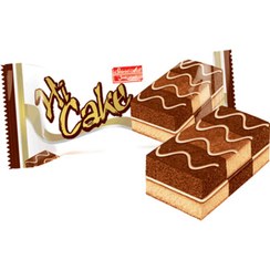 تصویر کیک دو لایه ساده کاکائویی با کرم وانیلی و کاکائویی با طعم فندق های بای شیرین عسل 50 گرمی کیک و کلوچه شیرین‌عسل 50 21/13134 کیک دو لایه ساده کاکائویی با کرم وانیلی و کرم کاکائویی با طعم فندق یک عددی