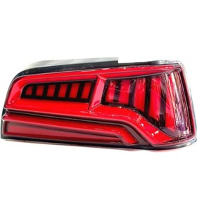 تصویر چراغ خطر عقب پژو پارس شاهین طرح آئودی SHAHIN PEUGEOT REAR LIGHTS