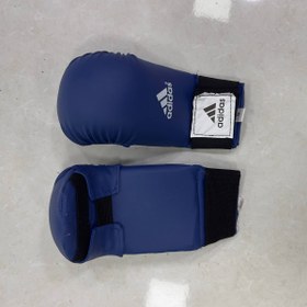 تصویر دستکش کاراته پاکستانی اعلا - آبی 
