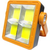 تصویر پرژکتور شارژی خورشیدی مدل ML-2867 نور مهتابی 