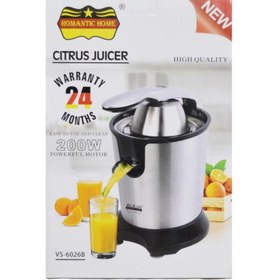 تصویر آب مرکبات گیر رومانتیک هوم مدل VS-6026B Citrus Juicer Romantic Home model VS-6026B