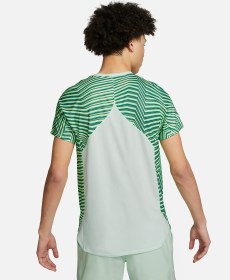 تصویر تی شرت تنیس مردانه نایک Nikecourt Dri Fit Slam- سبز 