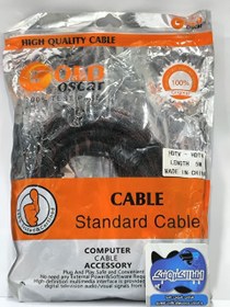 تصویر کابل 5 متری HDMI GOLD OSCSR 