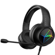 تصویر هدست گیمینگ اونیکوما مدل X35 ا Onikuma model X35 Gaming headset Onikuma model X35 Gaming headset