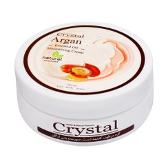 تصویر کرم مرطوب کننده صورت و بدن آرگان200 میلی لیتر کریستال Crystal Moisturizing Cream Argan