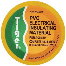 تصویر نوار چسب برق سینا مدل Tiger بسته 10 عددی Tiger Electrical glue