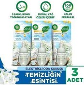 تصویر Air Wick جایگزینی خوشبو کننده هوا برقی بطری Breeze of Cleaning Air Wick Elektrikli Oda Kokusu Yedek Şişe Temizliğin Esintisi X 3 Adet