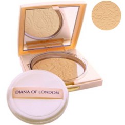 تصویر پنکک بادوام دایانا آف لندن 405-هلویی Diana of London Absolute Stay Compact Face Powder