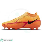 کفش فوتبال نایک هایپرونوم فانتوم سه پرو Nike Hypervenom Phantom III Pro DF  FG White-Volt AJ3802-107