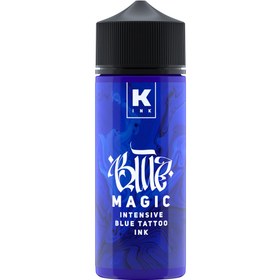 تصویر رنگ آبی تتو BLUE MAGIC 120ML 