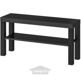 تصویر میز تلویزیون مشکی 90x26x45 سانتی متر ایکیا مدل IKEA LACK ا IKEA LACK TV bench black 90x26x45 cm IKEA LACK TV bench black 90x26x45 cm