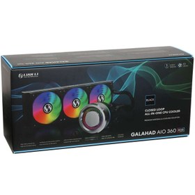 تصویر خنک کننده مایع لیان لی مدل GALAHAD AIO 360 RGB سفید 