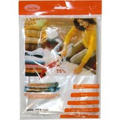 تصویر کیسه وکیوم لباس سایز ۷۰ در ۱۰۰ سانتی متر 