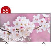 تصویر تلویزیون QLED UHD 4K هوشمند google TV تی سی ال مدل C655 سایز 65 اینچ 
