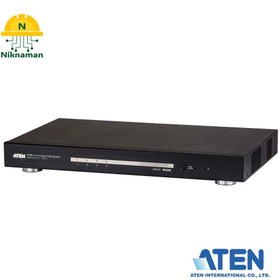 تصویر ویدئو اسپلیتر 4 پورت HDMI HDBaseT آتن (ATEN) مدل VS1814T 