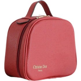 تصویر کیف آرایشی صندوقی برند Dior در رنگهای متنوع 