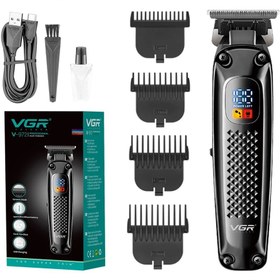 تصویر ماشین اصلاح موی سر و صورت وی جی ار مدل V-972 ا VGR model V-972 hair and face shaver VGR model V-972 hair and face shaver